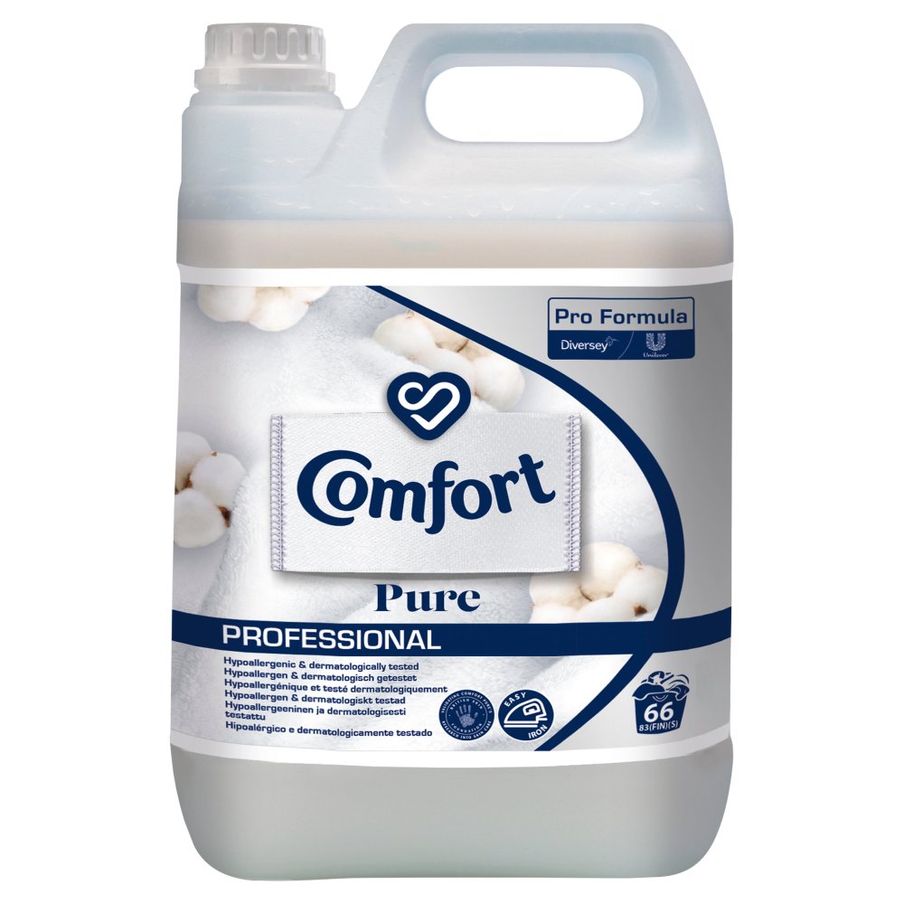 Comfort Professional Formula Pure Fabric Softener (5Ltr × 2)