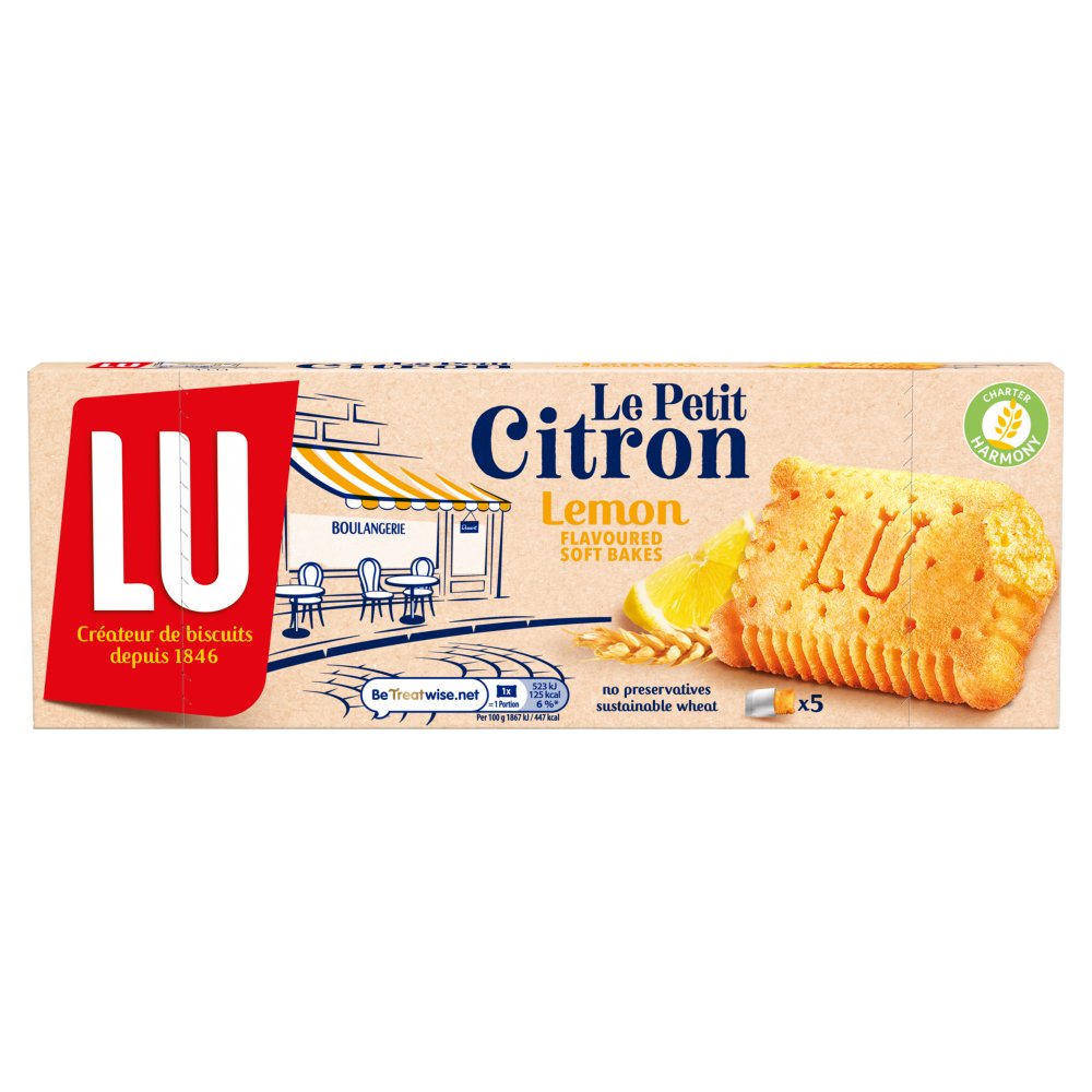 LU Le Petit Citron Lemon Flavoured Soft Bakes