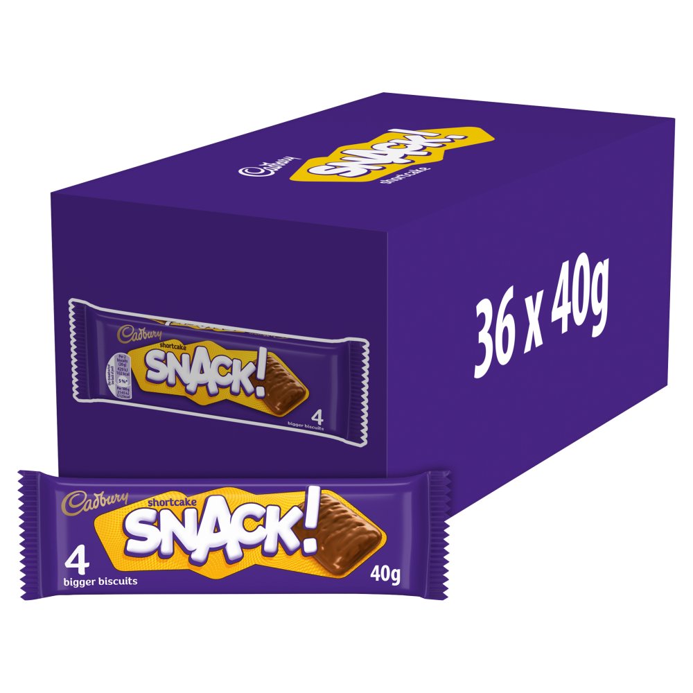 Cadbury Snack Shortcake Chocolate Biscuit