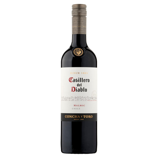 Casillero del Diablo Malbec 75cl (75Cl x 6)