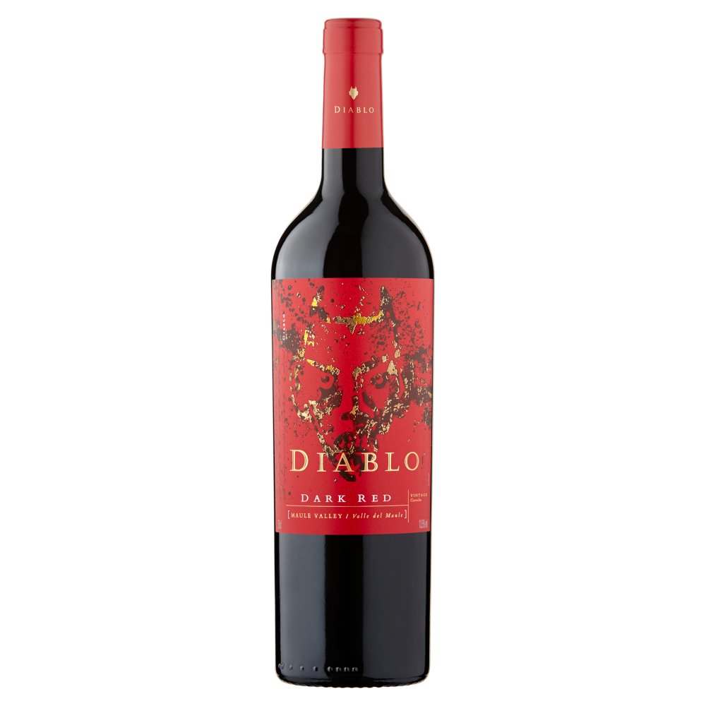 Diablo Dark Red Wine 75cl (75Cl x 6)