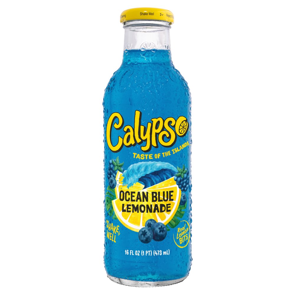 Calypso Ocean Blue Lemonade (473ml × 12 × 1)