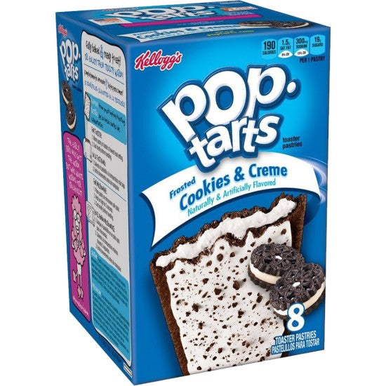 KELLOGGS POP TARTS FROSTED COOKIES AND CREME