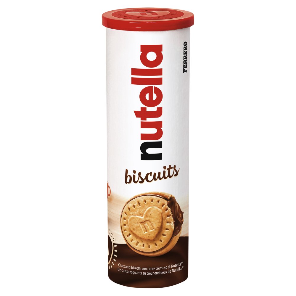 Nutella Hazelnut Chocolate Spread Filled Biscuits Tube