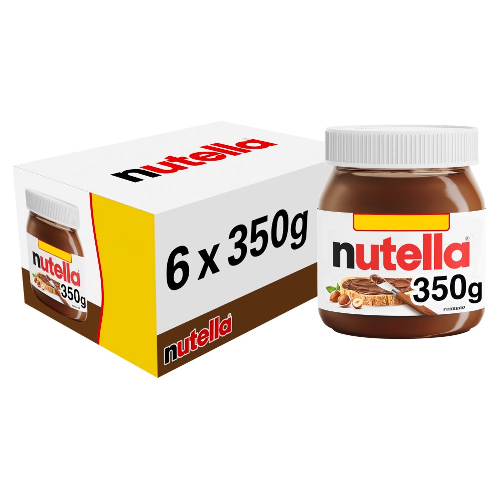 Nutella Hazelnut Spread with Cocoa PMP (350g × 6 × 1)