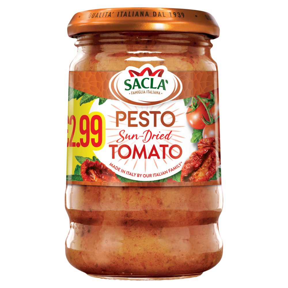 Sacla' Pesto Sun-Dried Tomato