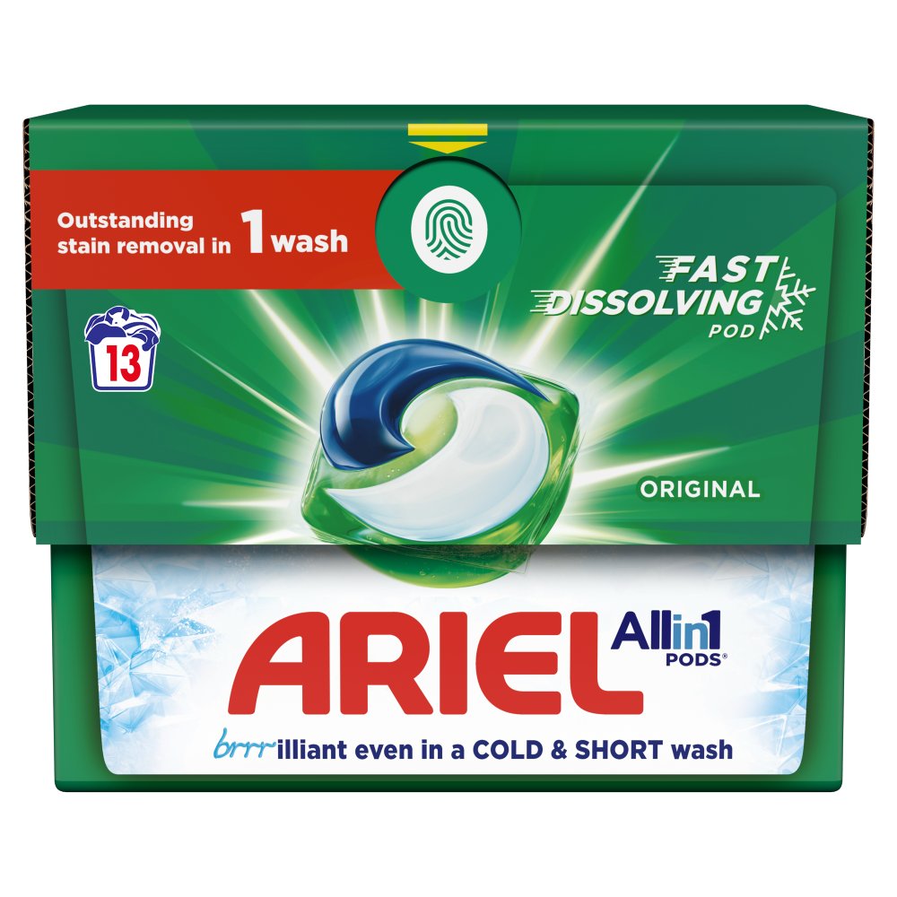 Ariel All-in-1 PODS®, Washing Capsules (13s × 4)