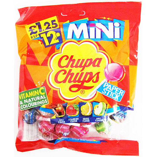 Chupa Chups Minis Bag PM £1.25 (72g × 12 × 1)