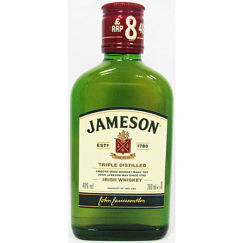 Jameson Irish Whiskey PM £8.49 40% (20Cl × 4)