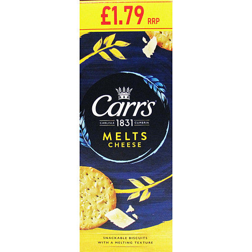Carrs Cheese Melts PM £1.79
