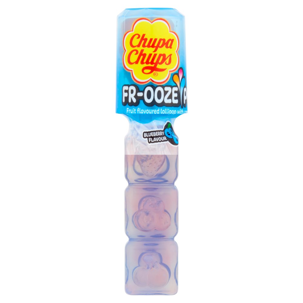 Chupa Chups Fr-ooze Pop Blueberry Flavour (26g × 12 × 12)