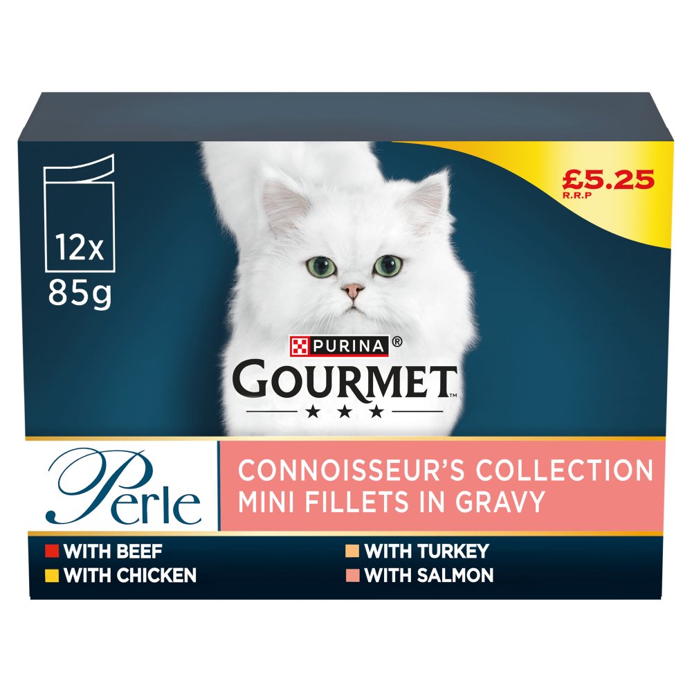 Gourmet Perle Connoisseur's Collection Mini Fillets in Gravy
