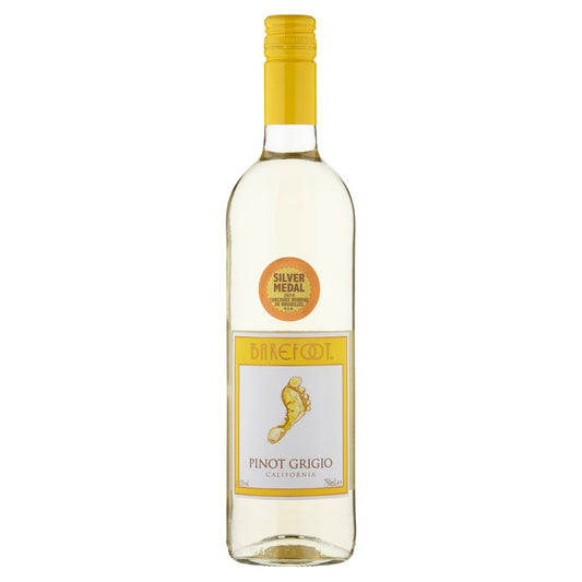 Barefoot Pinot Grigio White Wine 750ml (75Cl × 6)