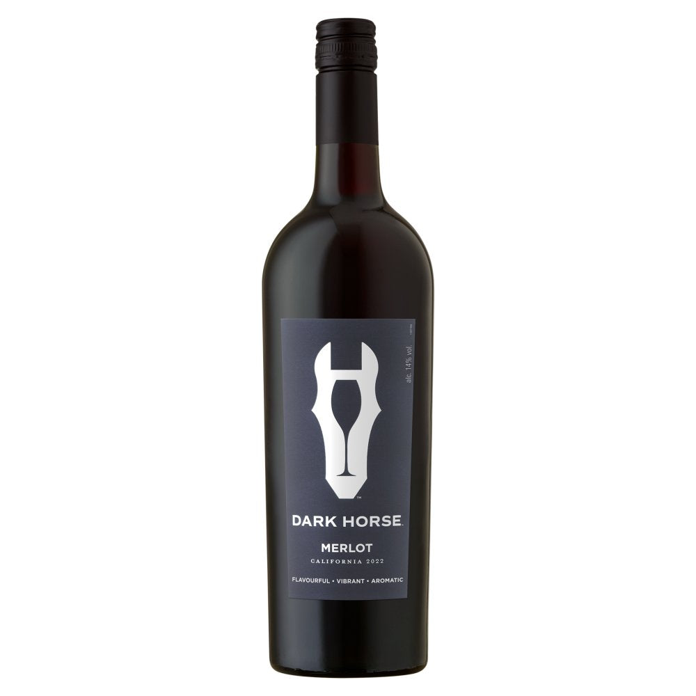 Dark Horse Merlot Red Wine 750ml (75Cl x 6)
