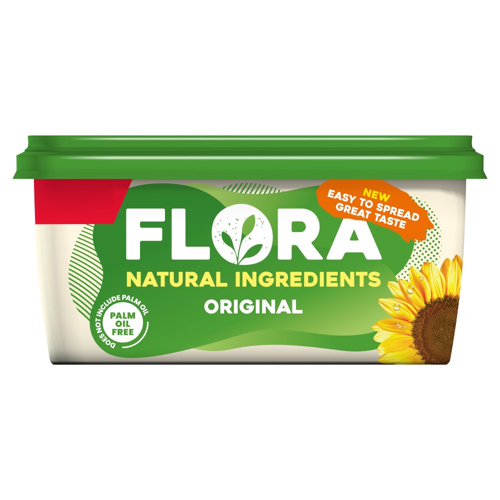 Flora Original Spread with Natural Ingredients PMP (450g × 8)