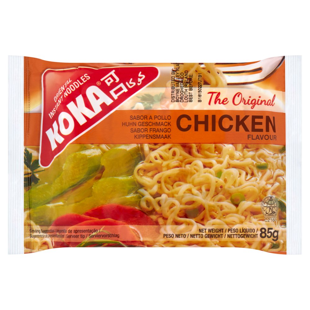 Koka The Original Chicken Flavour Oriental Instant Noodles (85g × 30 × 1)