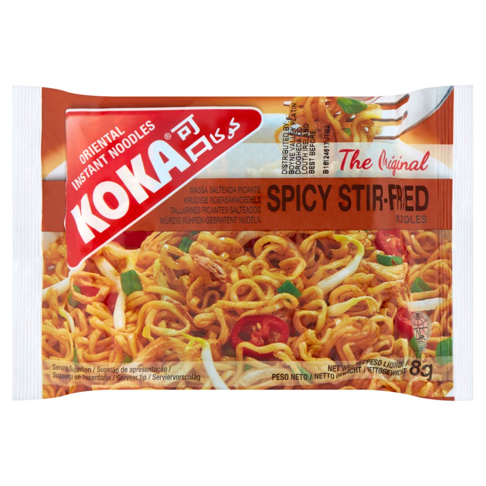 Koka The Original Spicy Stir-Fried Oriental Instant Noodles (85g × 30 × 1)