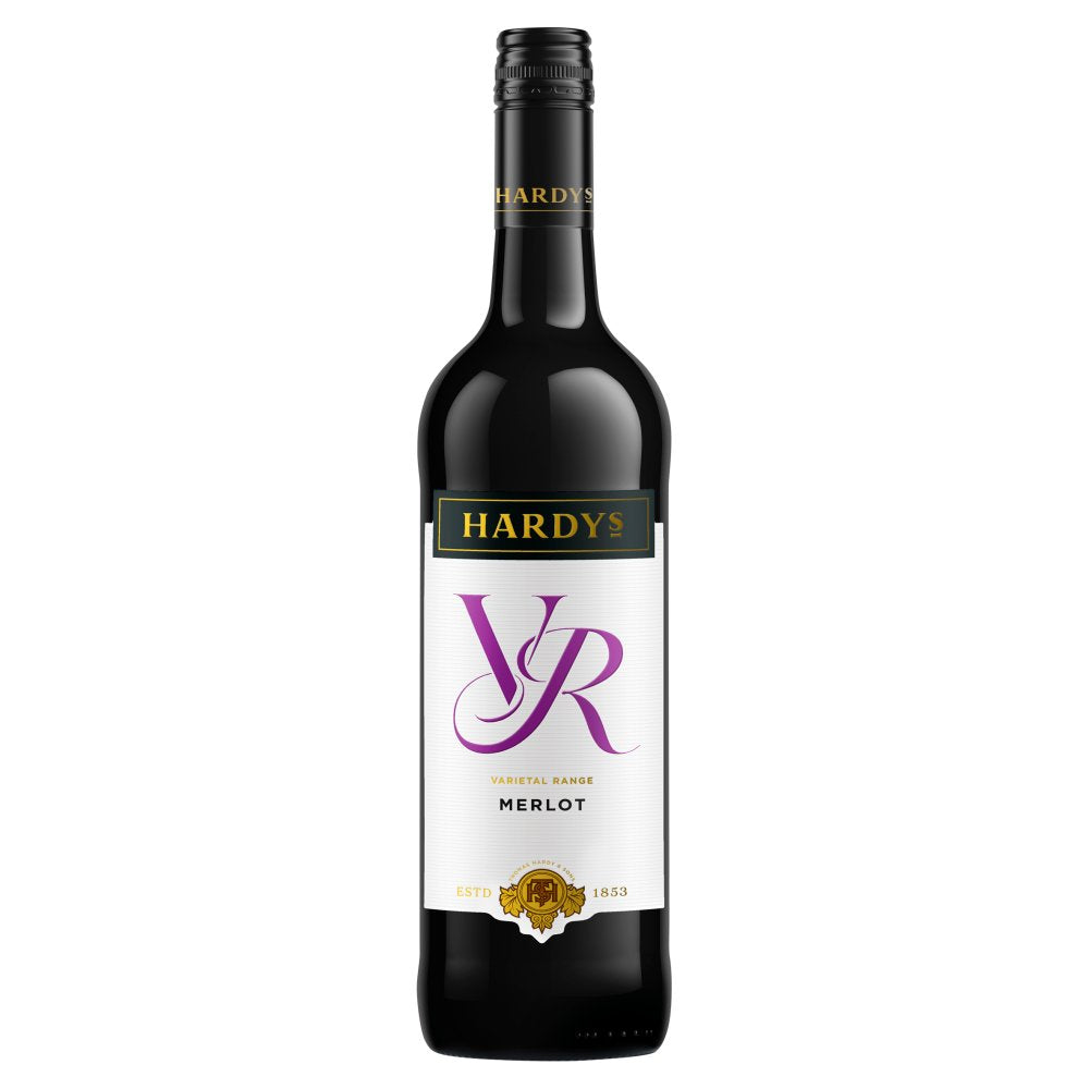Hardys VR Merlot Red Wine 75cl (75Cl x 6)