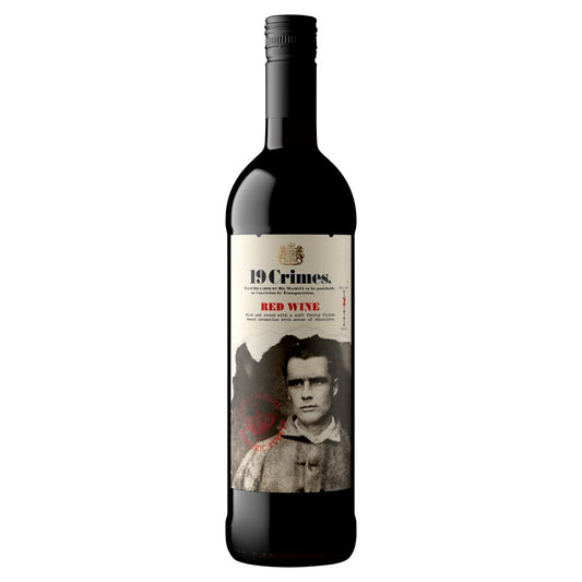 19 Crimes Red Wine 750ml (75Cl x 6)