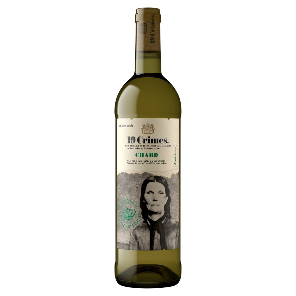 19 Crimes Chard 750ml (75Cl × 6)