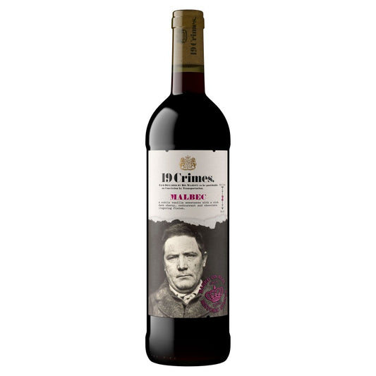 19 Crimes Malbec 750ml (75Cl x 6)