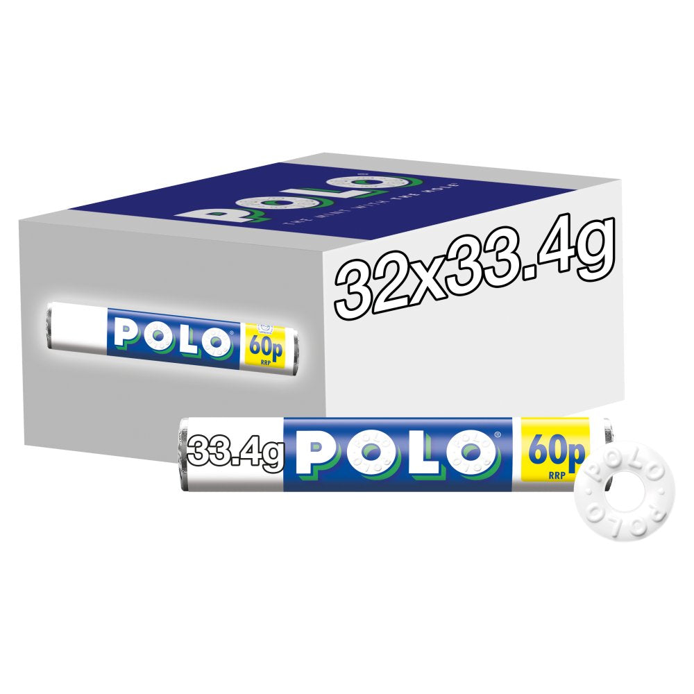 Polo Sugar Free Mints Tube PMP 60p (Std × 32 × 1)