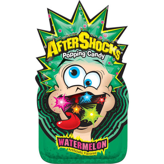 AFTERSHOCK POPING CANDIES WATERMELON