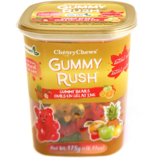 GUMMY RUSH GUMMY BEARS 6.17OZ