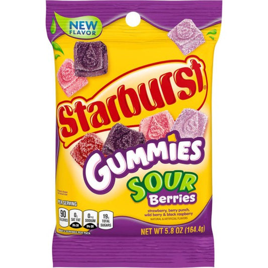 STARBUST GUMMIES SOUR BERRIES