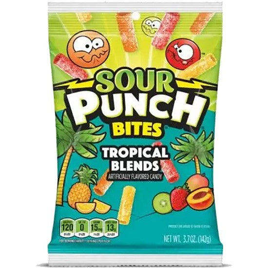 SOUR PUNCH BITES TROPICAL