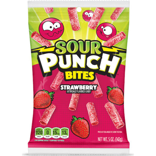 SOUR PUNCH BITES STRAWBERRY