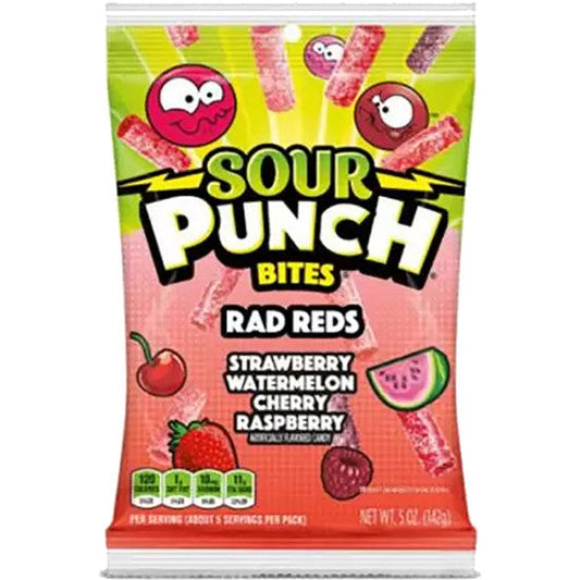 SOUR PUNCH BITES RAD REDS