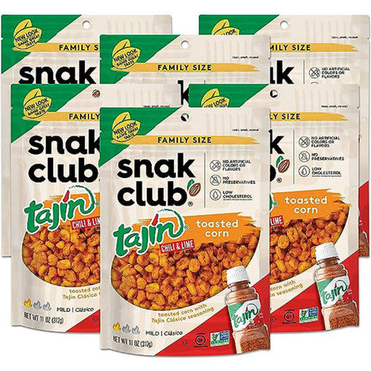 SNAK CLUB TAJIN TOASTED CORN CHILE N LIME