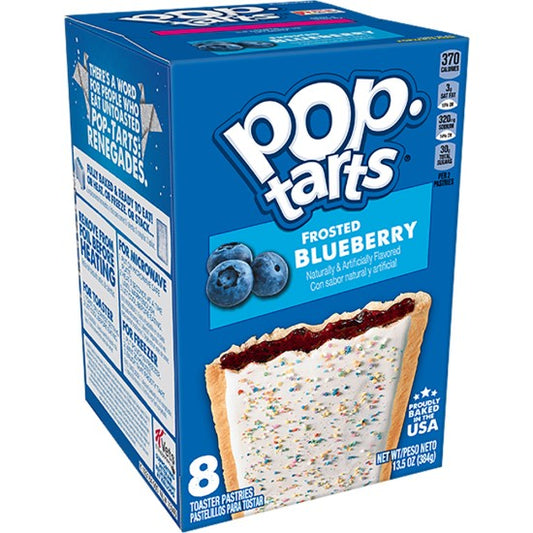 KELLOGGS POP TARTS FROSTED BLUEBERRY