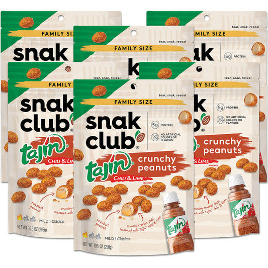 SNAK CLUB TAJIN PEANUT CHILI LIME PEG BAG