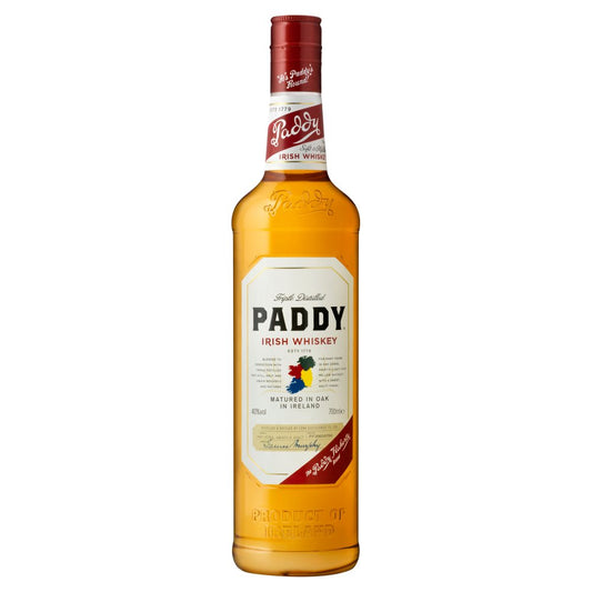 Paddy Irish Whiskey 700ml (70Cl × 6)