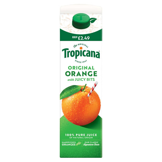 Tropicana Original Orange with Juicy Bits (850ml × 6 × 1)