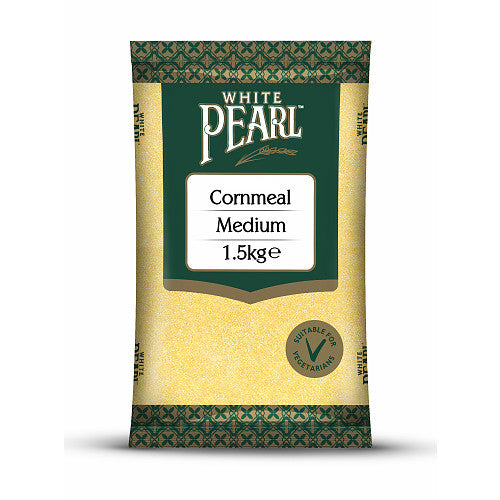 White Pearl Cornmeal Medium (1.5Kg × 6)