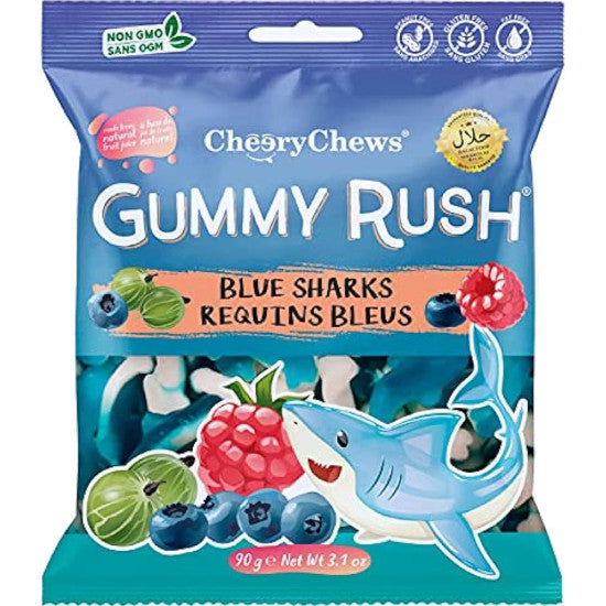 GUMMY RUSH BLUE SHARKS