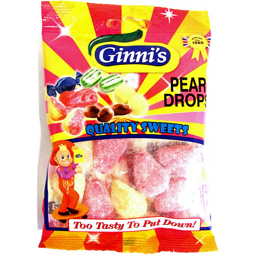 Ginni Pear Drops (110g × 10 × 1)