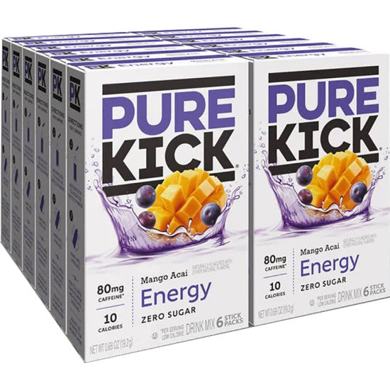 PURE KICK ENERGY MANGO