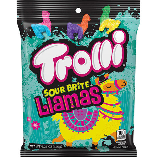 TROLLI SOUR BRITE LLAMAS BAGS