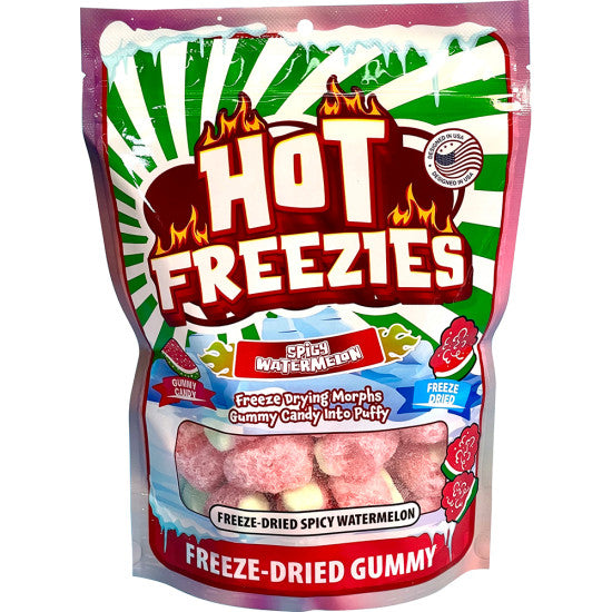 FREEZE DRIED DOUBLE WATERMELON WITH SPICY SUGAR