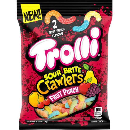 TROLLI SOUR BRITE CRAWL FRUIT