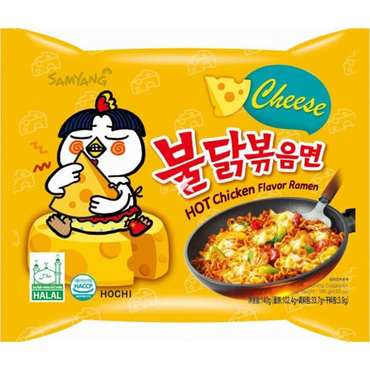 HOT CHICKEN RAMEN CHEESE FLAVOR