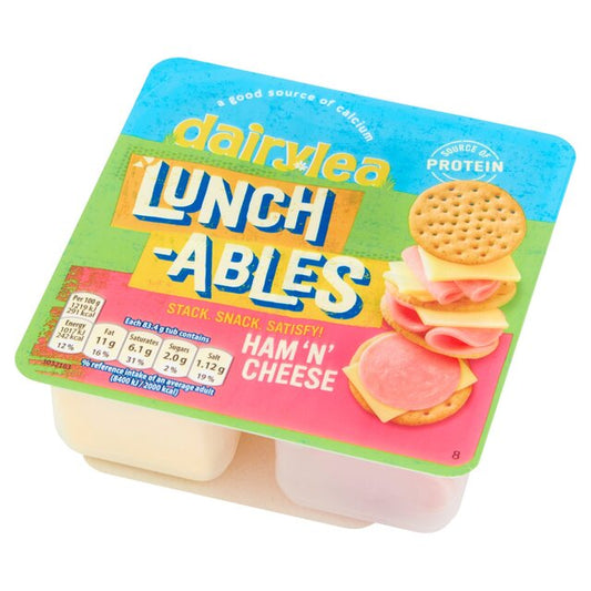 Dairylea Lunchers Ham 'N' Cheese £1.65PMP (65g × 12)