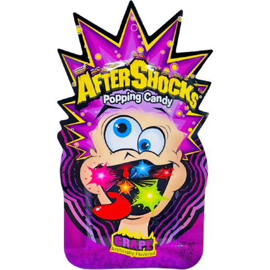 AFTERSHOCK POPING CANDIES GRAPE