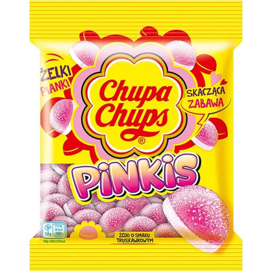 CHUPA CHUPS JELLY PINKIS STRAWBERRY CREAM