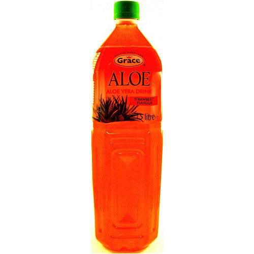 Grace Aloe Vera Strawberry (1.5Ltr × 6 × 1)