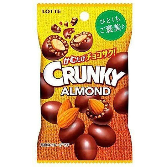 LOTTE CRUNKY ALMOND CHOCOLATE